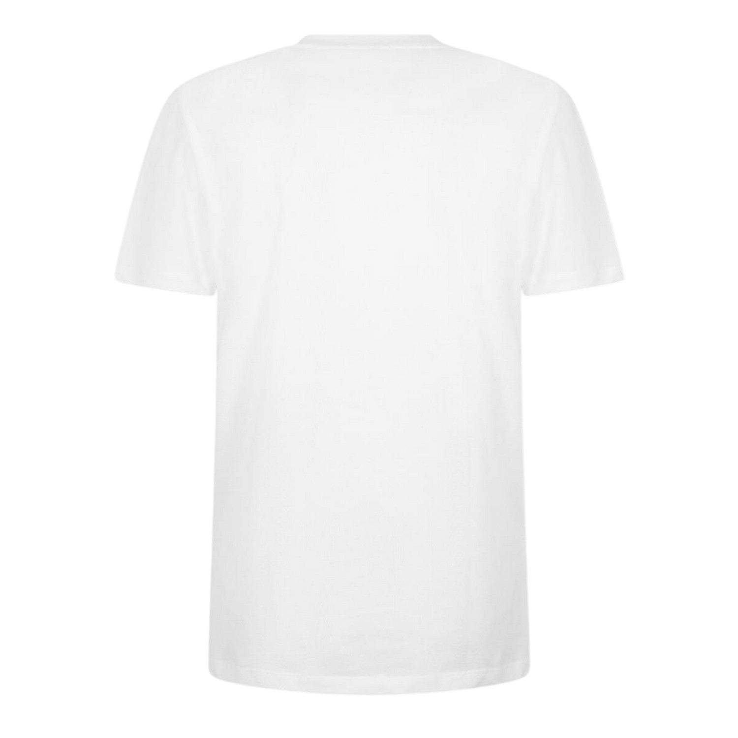 Off White - Back - Armani Exchange Mens Skyline Crew Neck T-Shirt