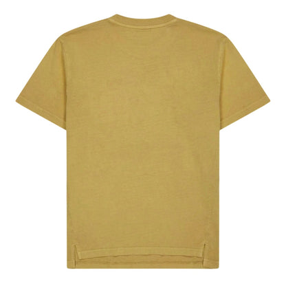 Buff Yellow - Back - G-Star Childrens-Kids Nifous Logo Crew Neck T-Shirt