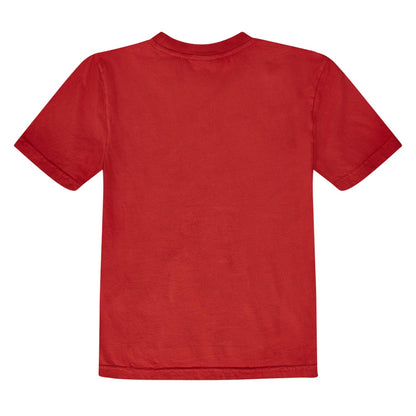 Red - Back - G-Star Childrens-Kids Nifous Logo Crew Neck T-Shirt