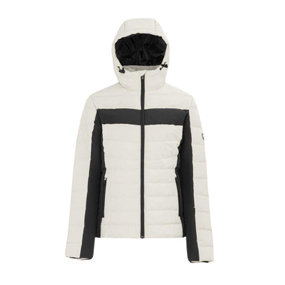 Cream-Black - Front - Nevica Womens-Ladies Moritz Jacket