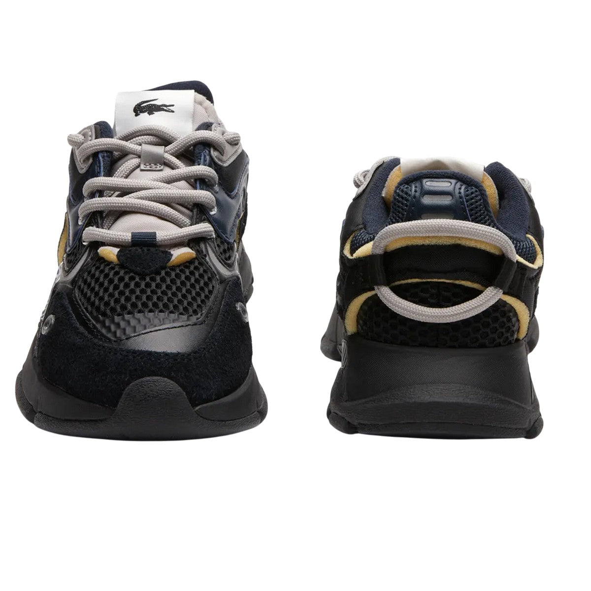 Black - Pack Shot - Lacoste Womens-Ladies L003 Neo Trainers