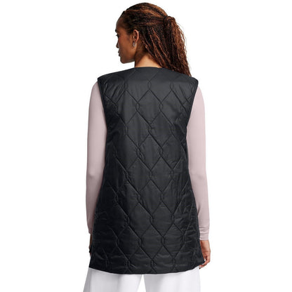 Black - Lifestyle - Under Armour Womens-Ladies Lightweight Sleeveless Gilet