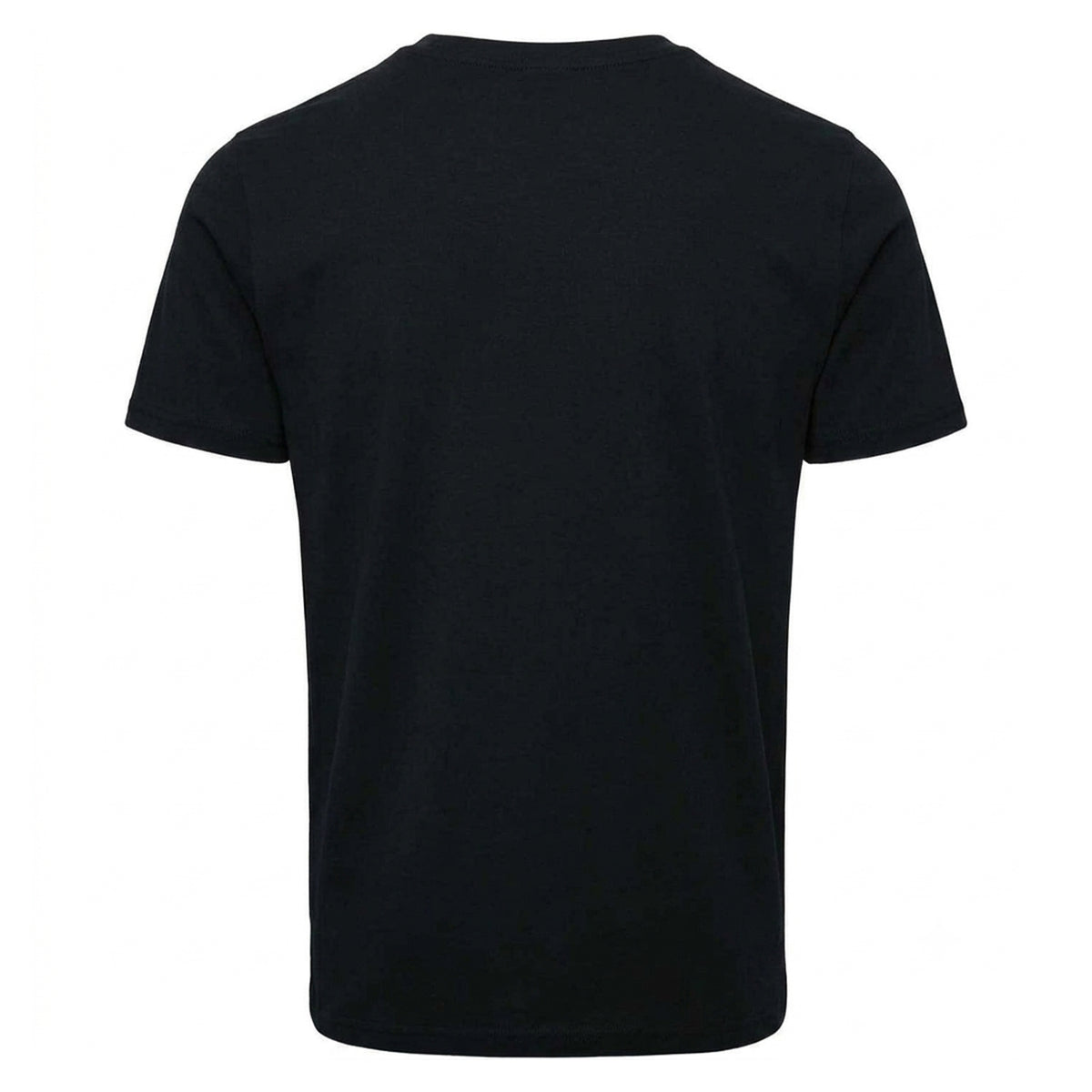 Black - Back - Threadbare Mens Delilah Floral Embroidered T-Shirt