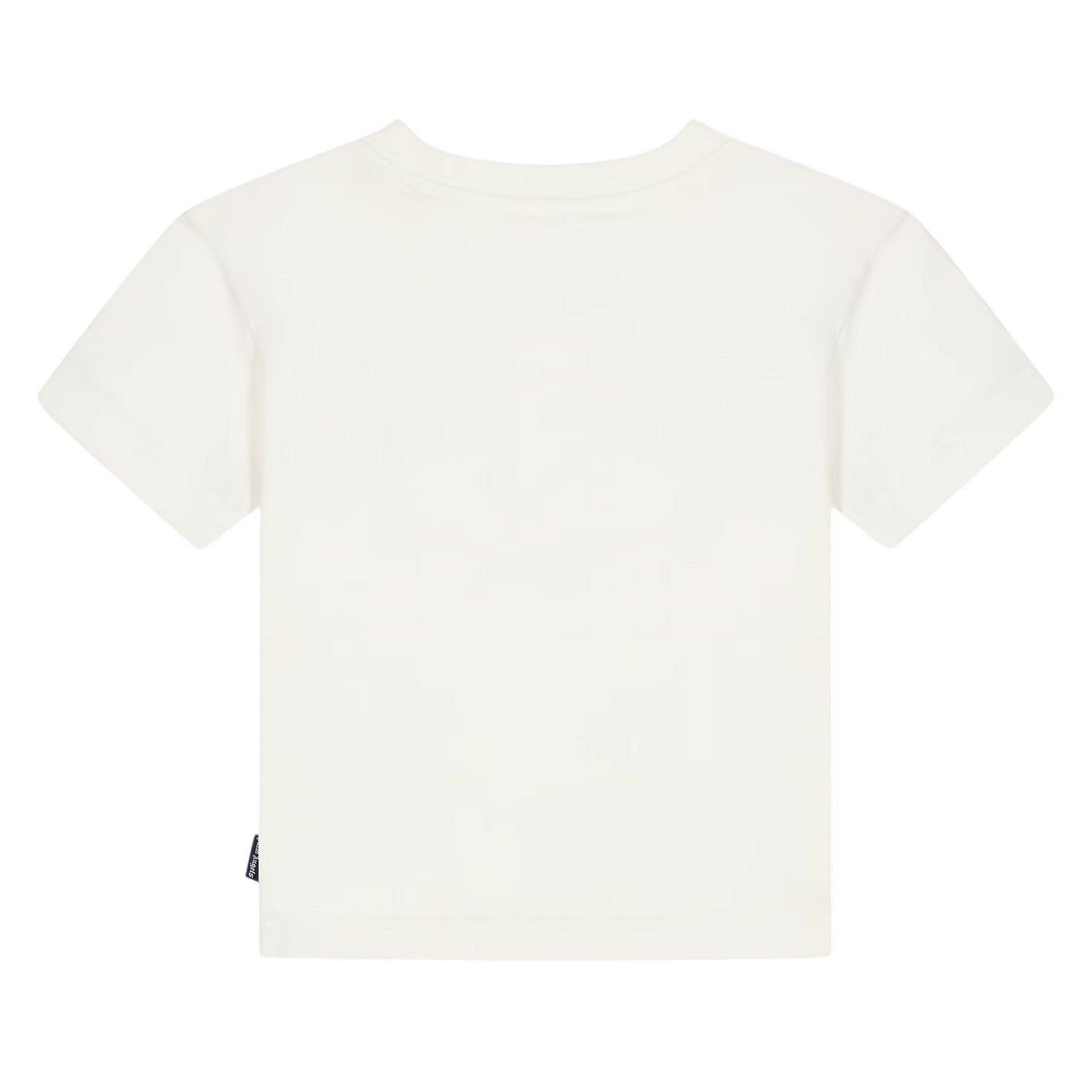 White-Black - Back - Palm Angels Childrens-Kids Spray Logo T-Shirt