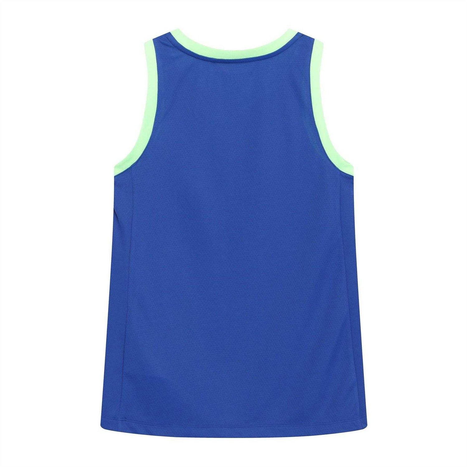 Blue-Green - Back - Everlast Boys Logo Tank Top