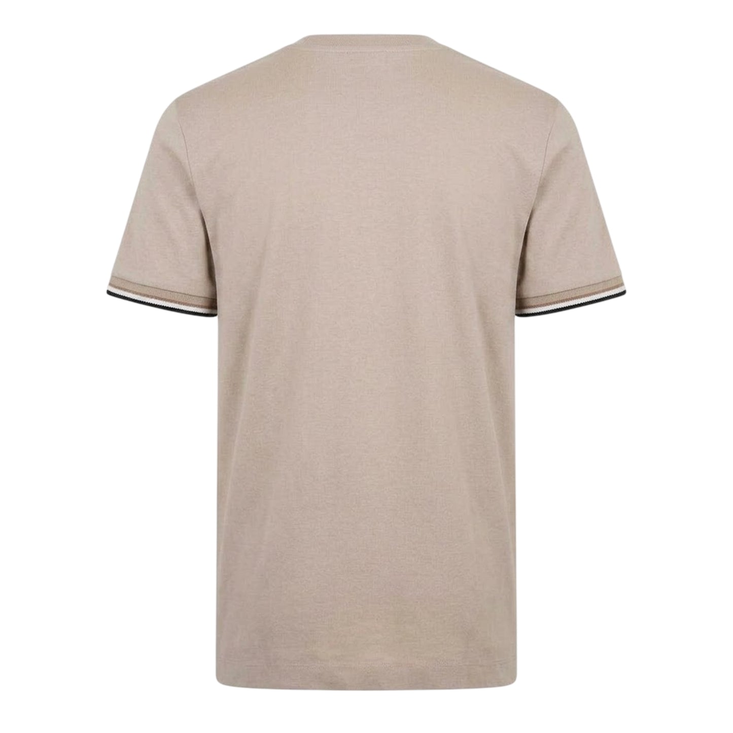 Light Beige - Back - Boss Mens Thompson 04 Regular T-Shirt