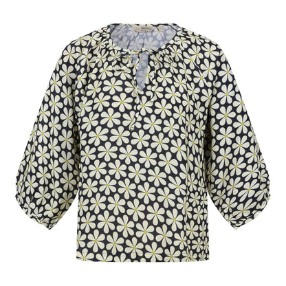 Black Daisy - Front - Regatta Womens-Ladies Peasant Balloon Sleeve Blouse