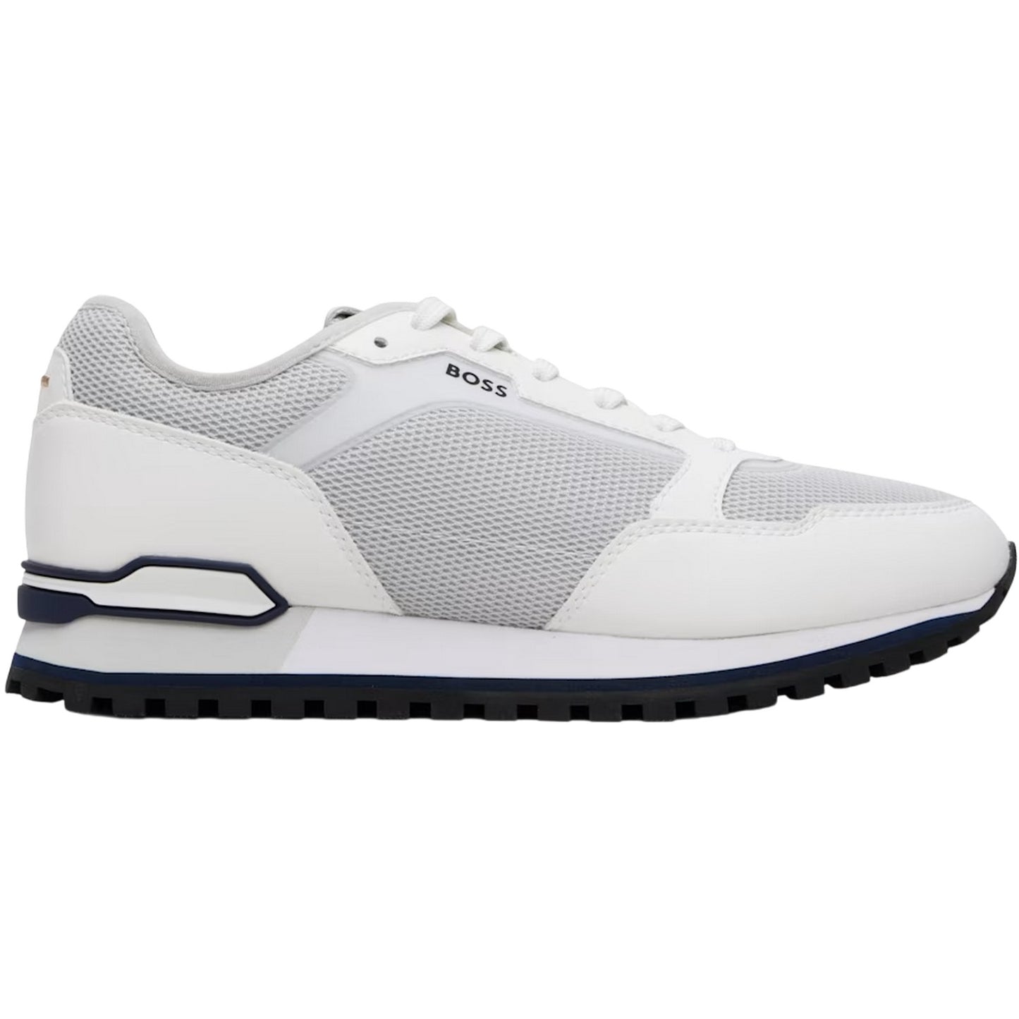 Natural - Front - Boss Mens Parkour-L Trainers