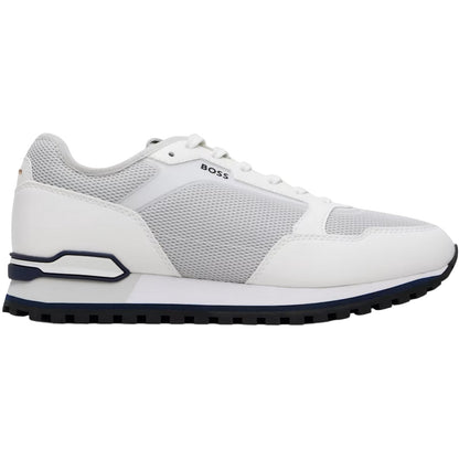 Natural - Front - Boss Mens Parkour-L Trainers