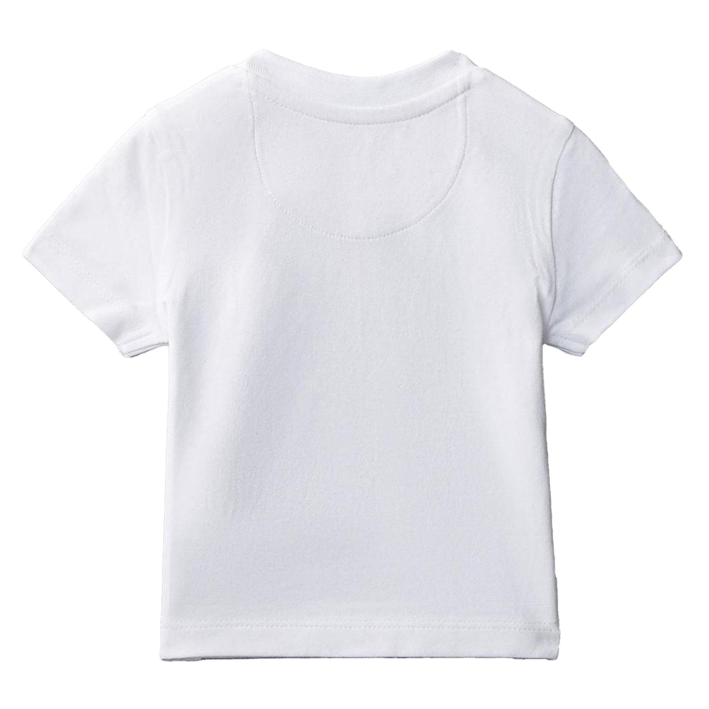 White - Back - Calvin Klein Baby Logo T-Shirt