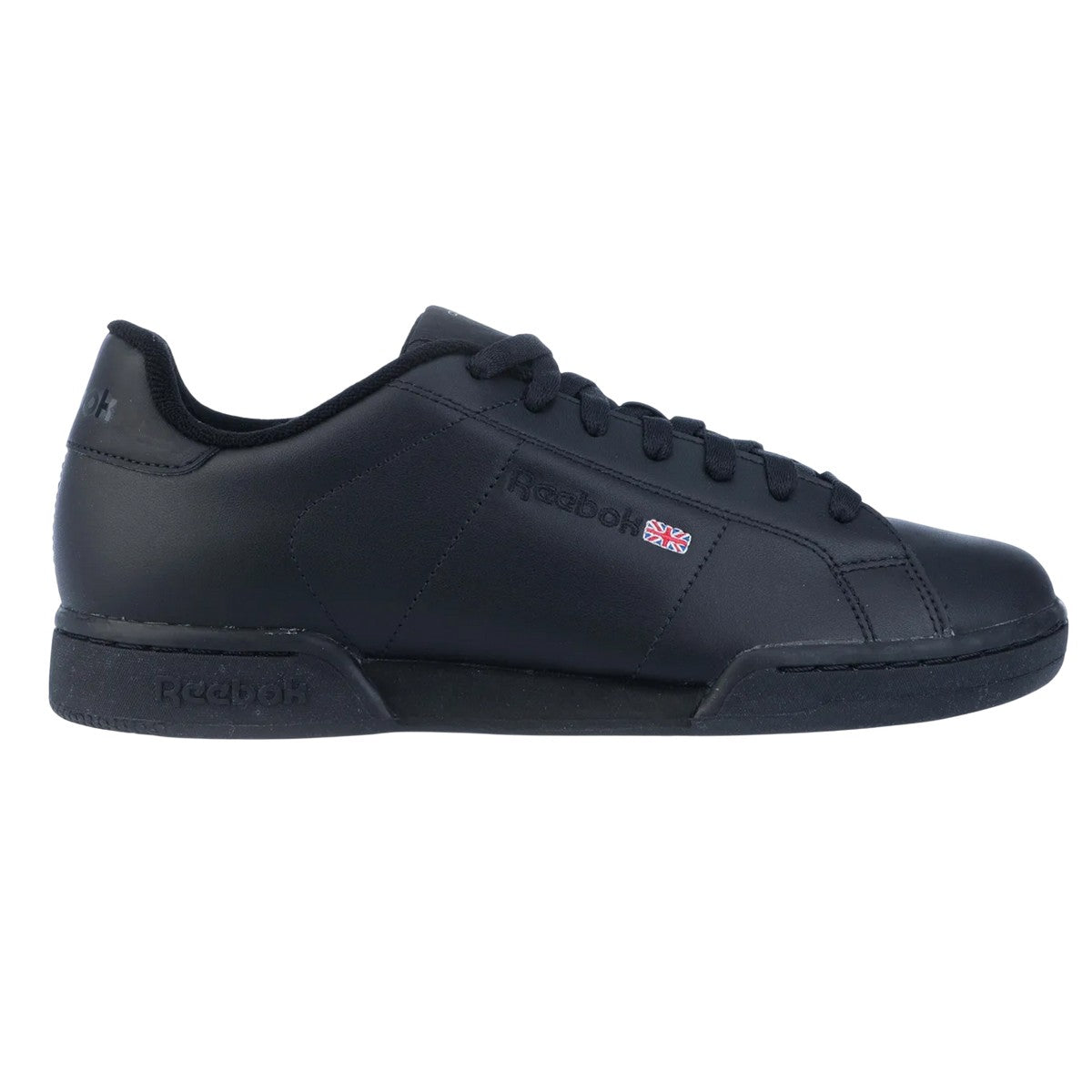 Black - Lifestyle - Reebok Mens NPC II Leather Trainers