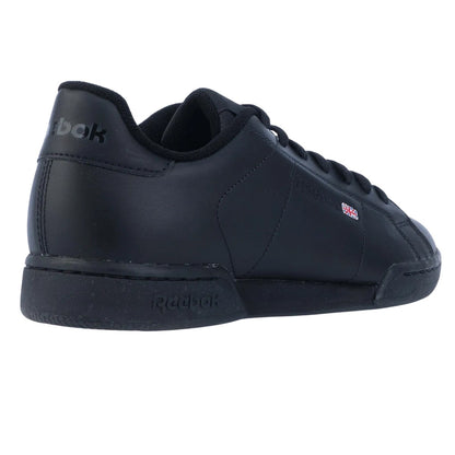 Black - Pack Shot - Reebok Mens NPC II Leather Trainers