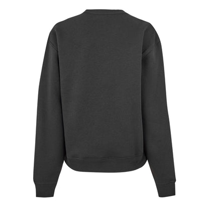 Black - Back - Tommy Hilfiger Womens-Ladies Cotton Blend Regular Sweatshirt