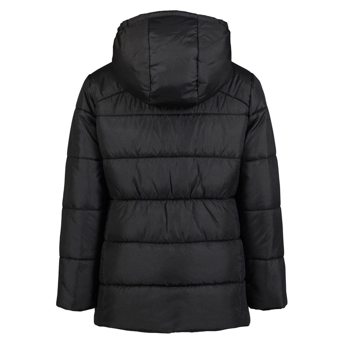 Black-Gold - Back - Under Armour Girls Puffer Jacket