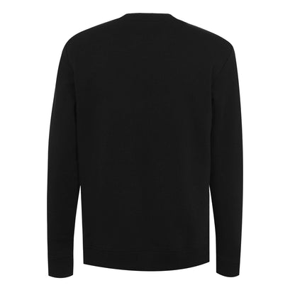 Black - Back - Hugo Mens Diragol Crew Neck Sweatshirt