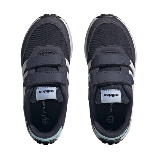 Inkwell - Front - Adidas Childrens-Kids Run 70s Suede Trainers