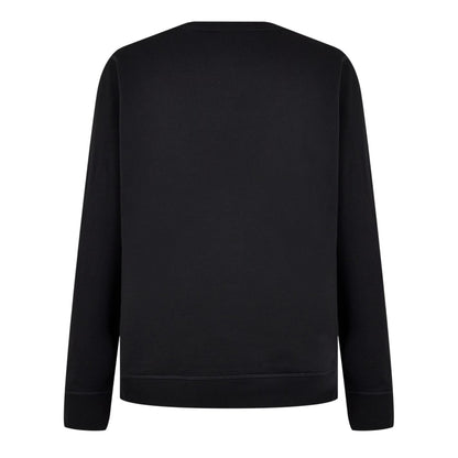 Black - Back - Boss Mens Westart Premium Cotton Crew Neck Sweatshirt