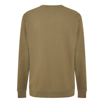 Green - Back - Boss Mens Westart Premium Cotton Crew Neck Sweatshirt