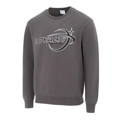 Carbon - Side - Loyalti Mens Galaxy Crew Neck Sweatshirt