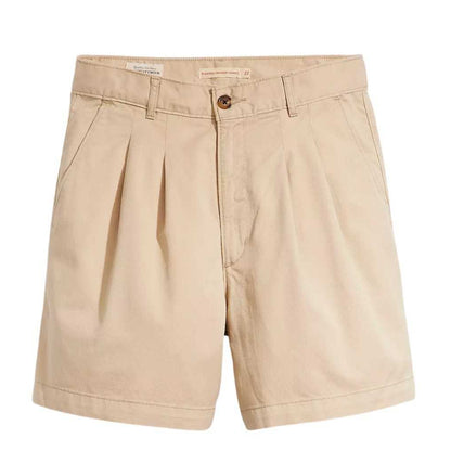 Safari - Front - Levis Womens-Ladies Pleated Shorts