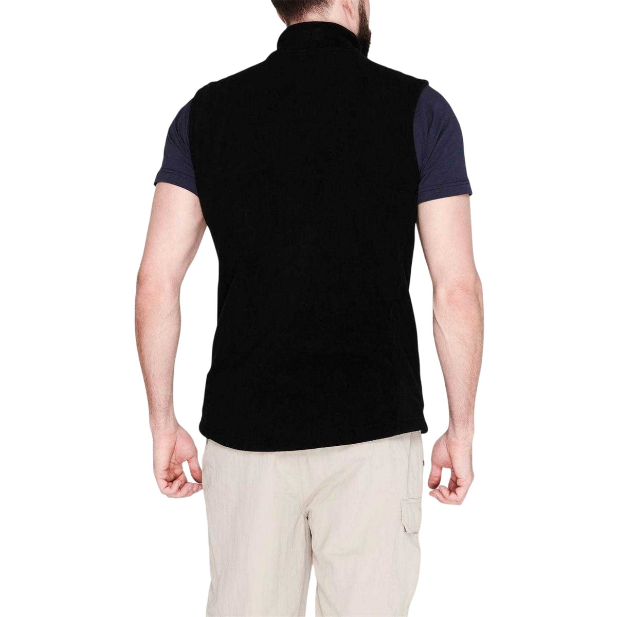 Black - Back - Karrimor Mens Fleece Gilet