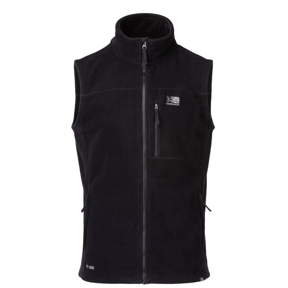 Black - Front - Karrimor Mens Fleece Gilet