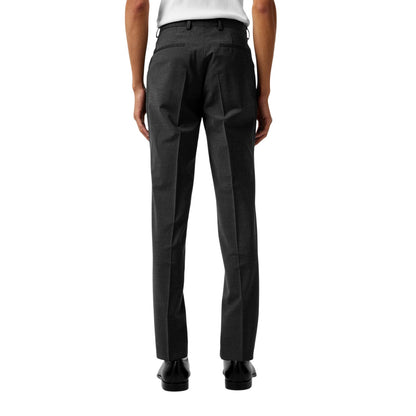 Dark Grey - Lifestyle - Hugo Mens Hesten Slim Business Suit Trousers