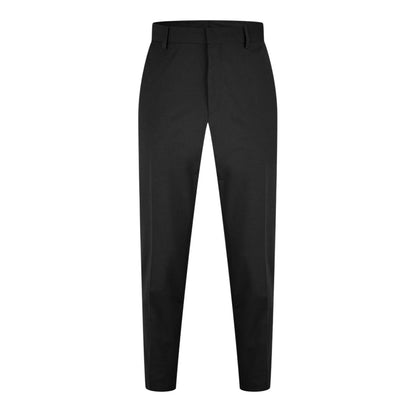 Black - Front - Hugo Mens Hesten Slim Business Suit Trousers