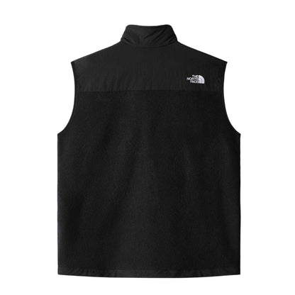 Black - Back - The North Face Mens Denali Polartech Gilet