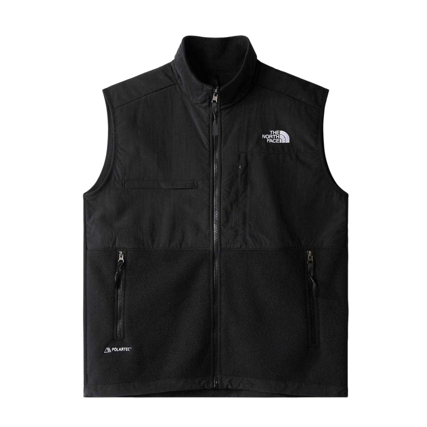 Black - Front - The North Face Mens Denali Polartech Gilet