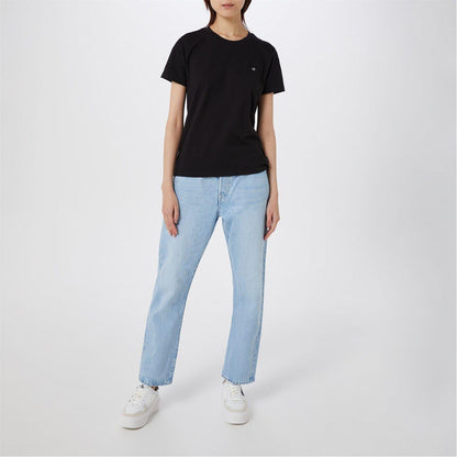 Ojai Luxor - Back - Levis Womens-Ladies 501 Straight Leg Ankle Grazer Jeans