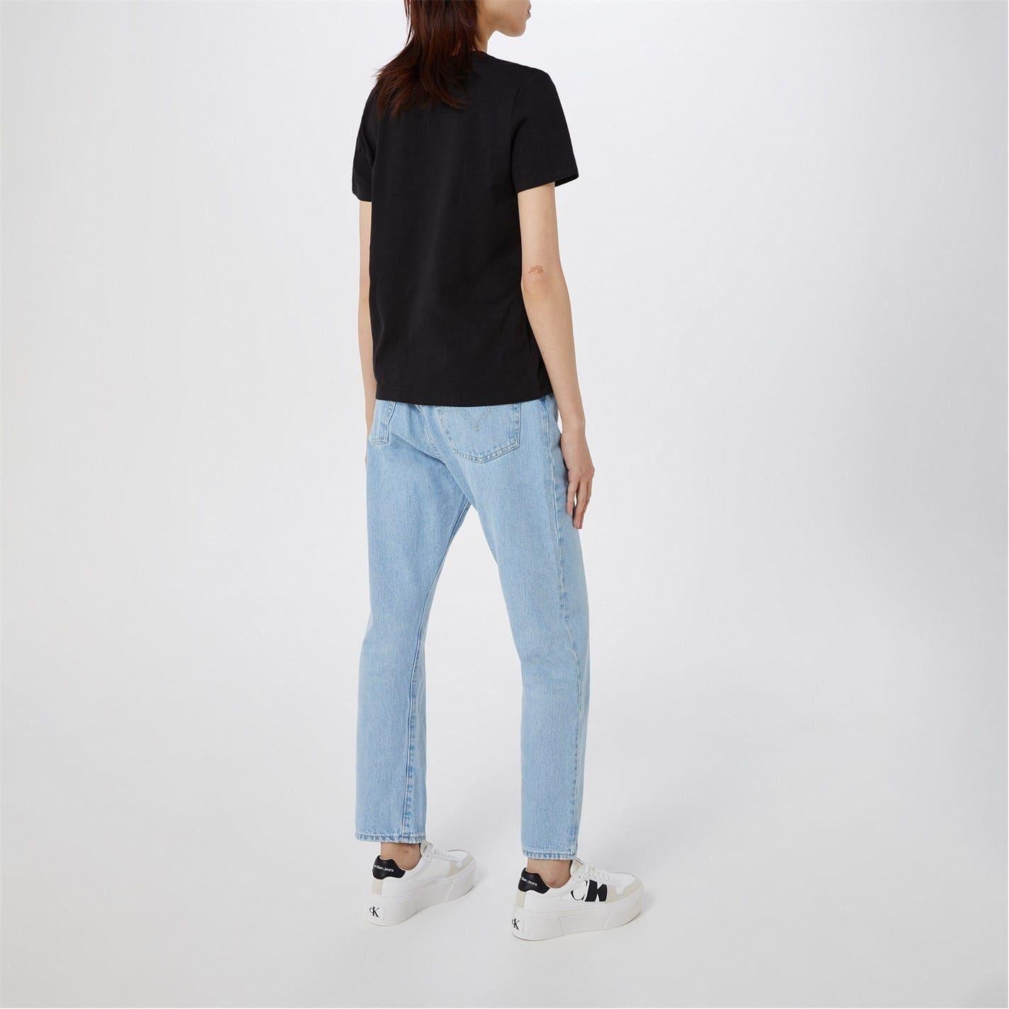 Ojai Luxor - Side - Levis Womens-Ladies 501 Straight Leg Ankle Grazer Jeans