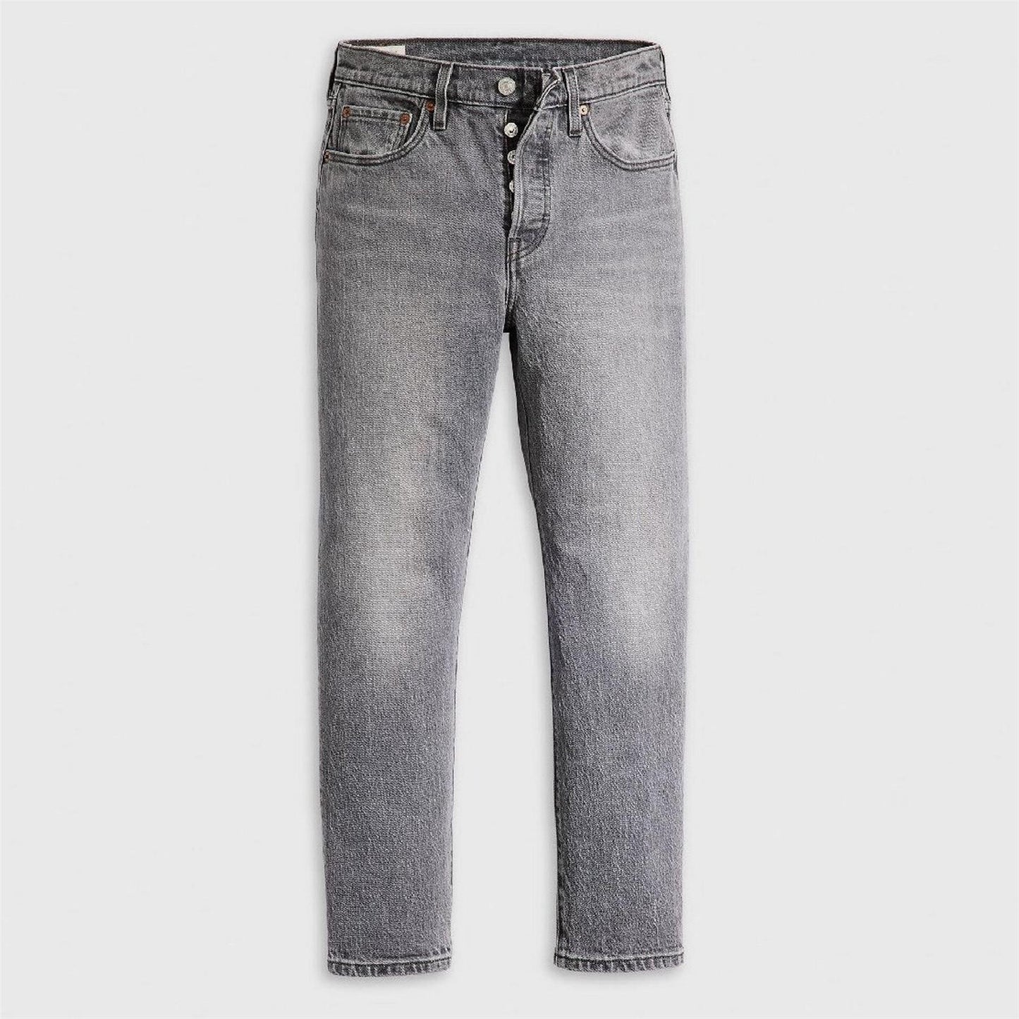 Hit The Road - Front - Levis Womens-Ladies 501 Straight Leg Ankle Grazer Jeans