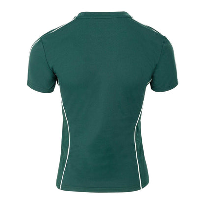 Forest Green - Back - Slazenger Womens-Ladies Contrast Detail Tennis T-Shirt