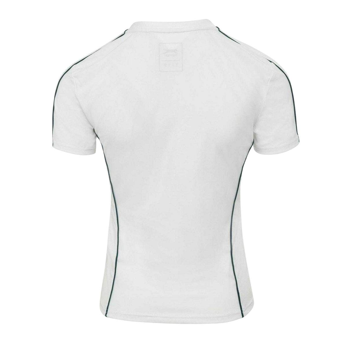 White - Back - Slazenger Womens-Ladies Contrast Detail Tennis T-Shirt