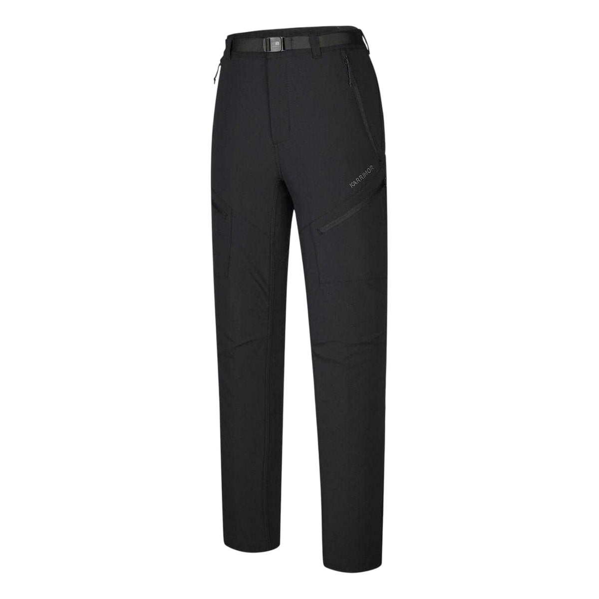 Black - Side - Karrimor Mens Panther Hiking Trousers