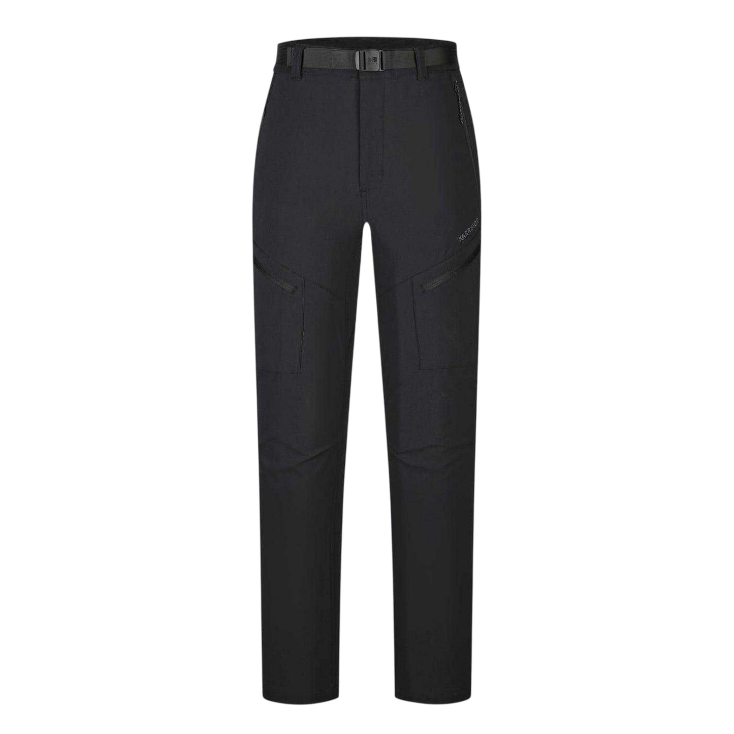 Black - Front - Karrimor Mens Panther Hiking Trousers