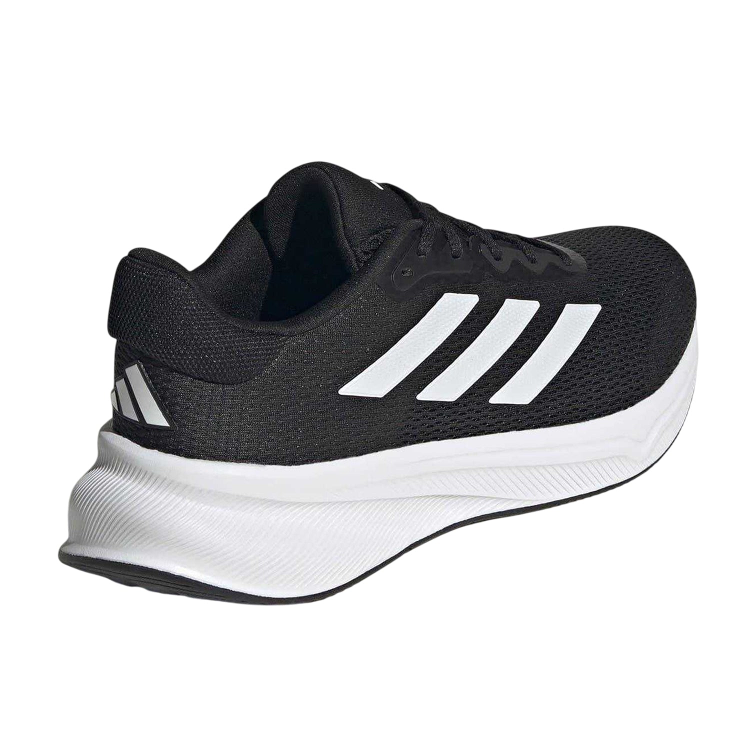 Core Black - Back - Adidas Unisex Adult Response 3 Stripes Shoes