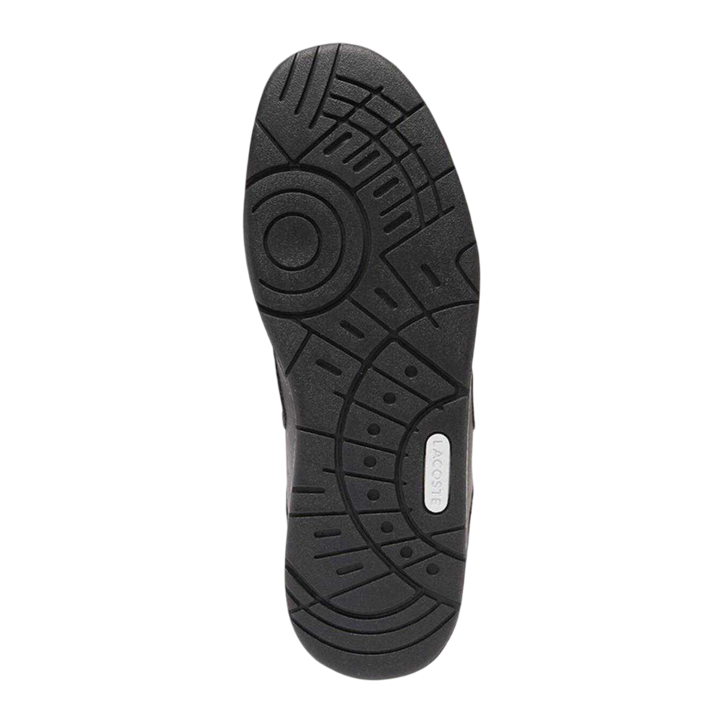 Black-White - Lifestyle - Lacoste Unisex Adult Court Cage Leather Trainers