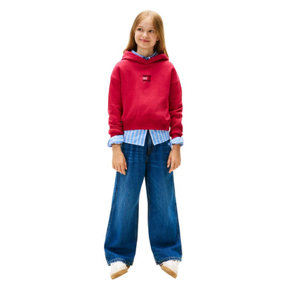 Ruby - Lifestyle - Tommy Hilfiger Childrens-Kids Diamante Regular Long-Sleeved Hoodie