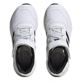 White-Black - Close up - Adidas Childrens-Kids Duramo 10 Running Shoes