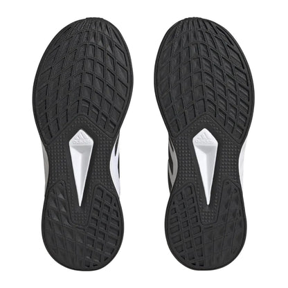 White-Black - Side - Adidas Childrens-Kids Duramo 10 Running Shoes