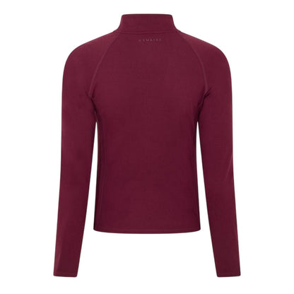 Fig - Back - Gym King Womens-Ladies Luxe Patterned Full Zip Track Jacket