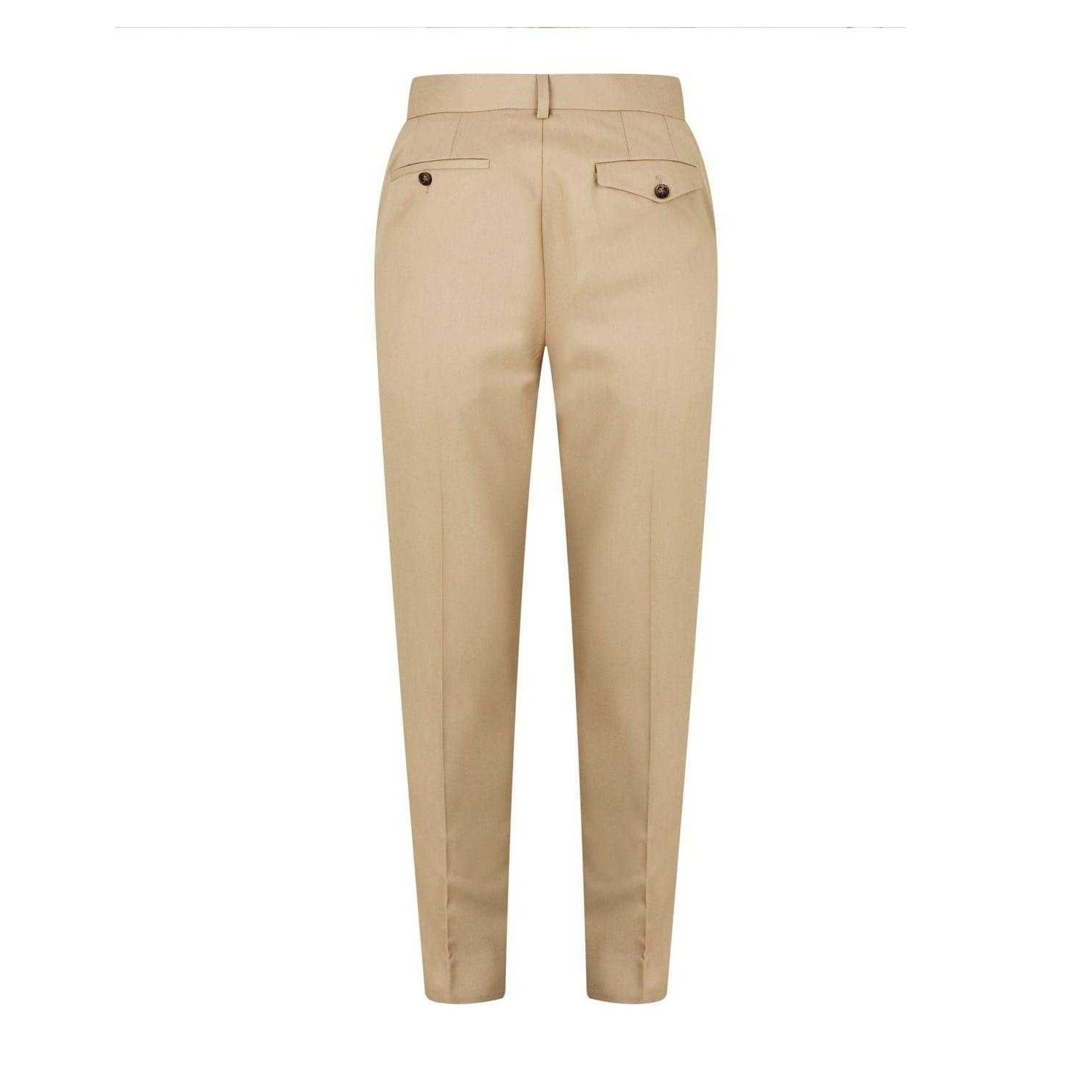 Neutral - Back - Twisted Tailor Mens Formal Trousers