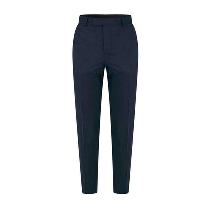 Navy - Front - Twisted Tailor Mens Formal Trousers