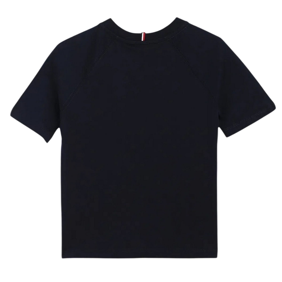 Navy Night - Back - Tommy Hilfiger Childrens-Kids Varsity Logo Regular T-Shirt