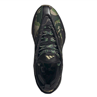 Black - Pack Shot - Adidas Mens Dame Camouflage Trainers