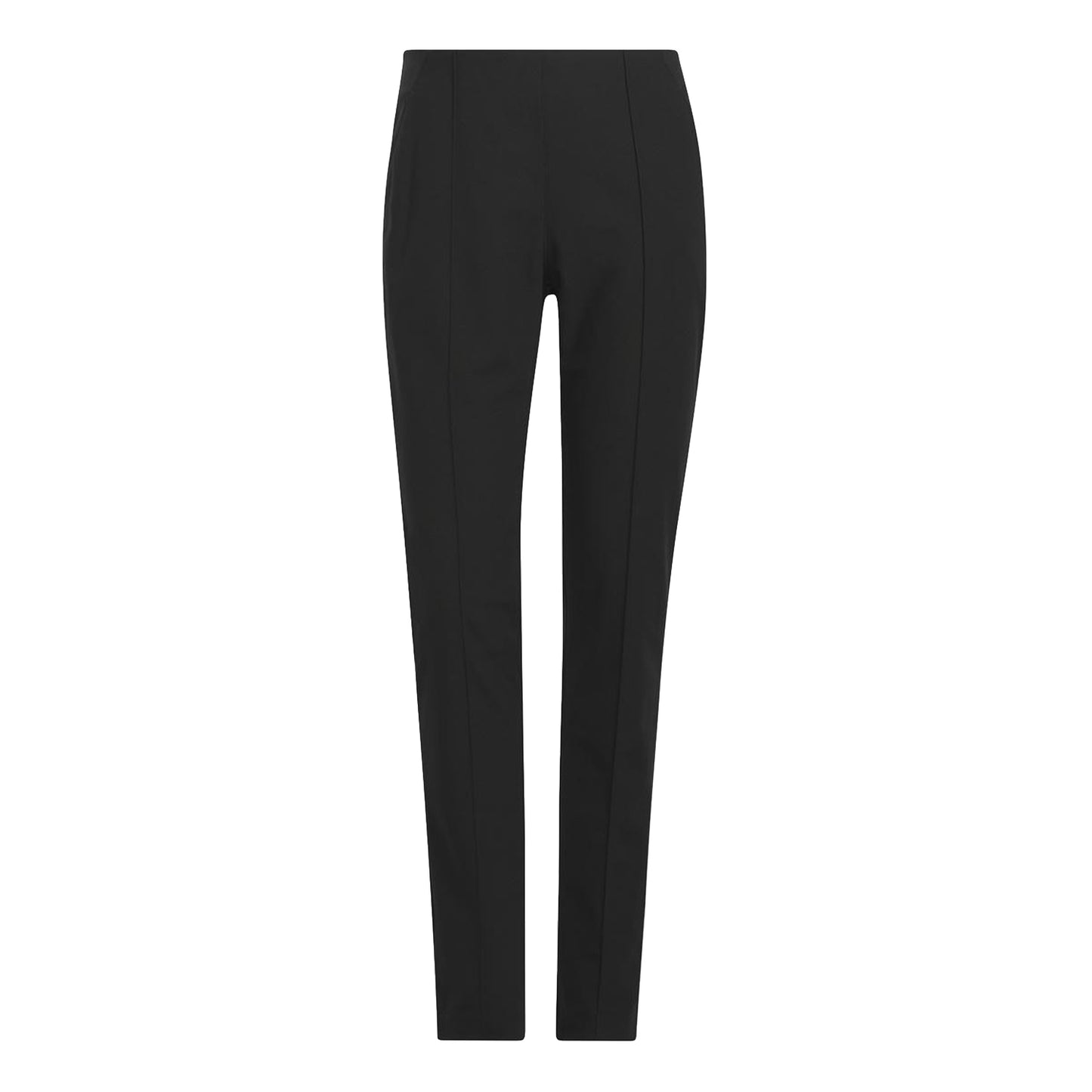 Black - Front - Adidas Womens-Ladies Pintuck Golf Trousers