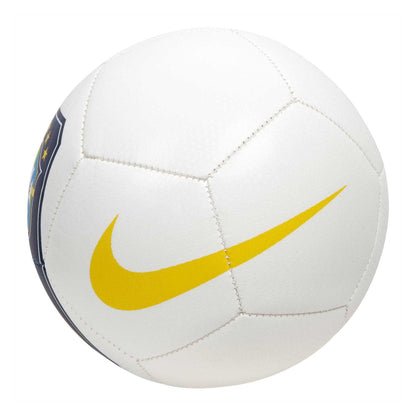 White-Yellow - Back - Brasil CBF Nike Football