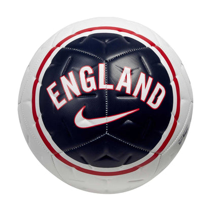 White-Blue - Back - England FA Nike Training Football